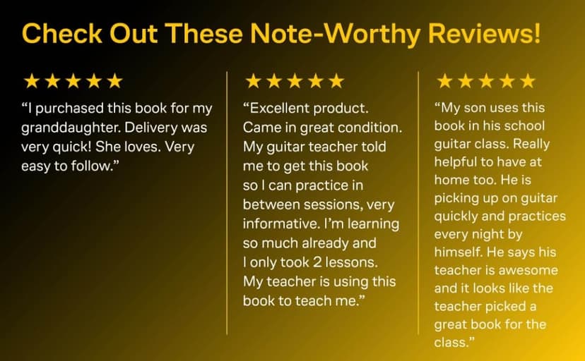 Essential Elements for Guitar Book 1 | Beginner Guitar Method with Chords, TAB, and Music Theory | Step-by-Step Lessons for Students and Teachers | Easy Guitar Songbook with Popular Songs