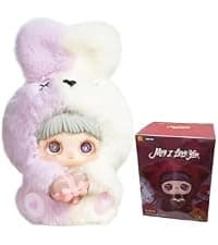 CALEMBOU Plush Blind Box Pendant, Kawaii Maymei Tiny Bear Cookie Series Stuffed Blind Box Keychain, Kawaii Mystery Vinyl Plush Bag Charms Collectible for Birthday Christmas B0FZ94D196
