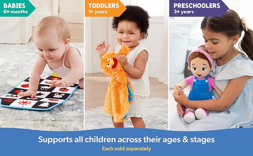 Ms. Rachel Speak & Sing Doll 16” Tall Interactive Toy with 4 Songs & 16+ Phrases, Toddler Toys for Girls & Boys Ages 6 Months to 3+ Years