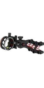 TRUGLO Carbon Hybrid Ultra Lightweight Micro-Adjustable 5-Pin Hunting Bow Sight