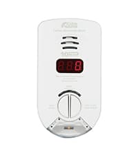 Kidde Carbon Monoxide Detector, Plug-in Carbon Monoxide Detector with AA Battery Backup, 85 dB Alarm, LED Status Light Indicators, 3rd Edition