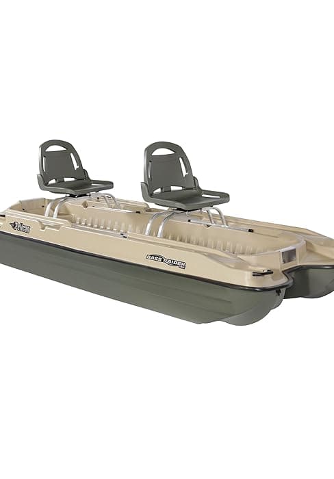 Pelican - Boat Intruder 12 - Jon Fishing Boat - 12 ft. - Great for Hunting/Fishing, Khaki/Beige