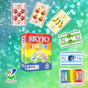 magilano SKYJO, Fun Card Game for Young and Least Young, Fun Game Parties in The Circle of Friends and Family.