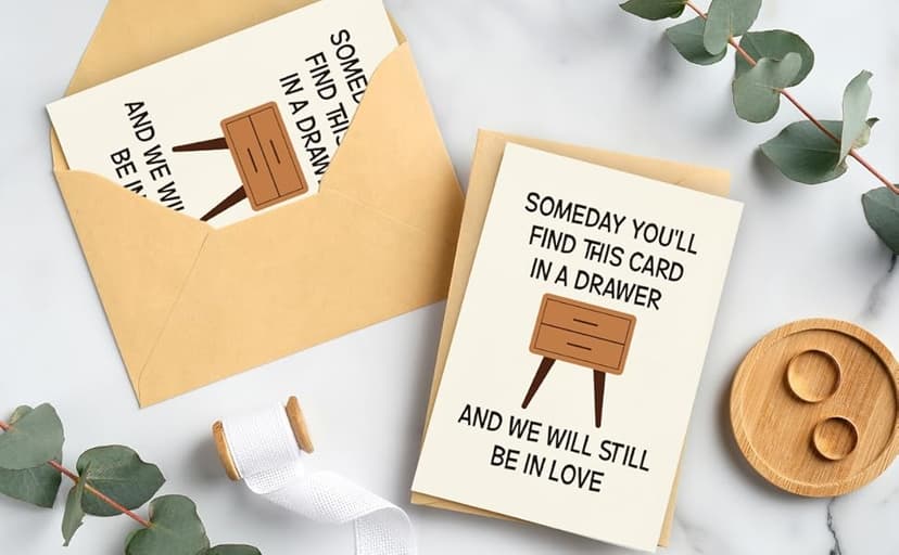 Funny Birthday Card & Gifts for Husband Boyfriend Him, Happy Anniversary Card & Gifts, Valentine Day