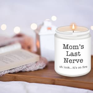 Homsolver Gifts for Mom from Daughter Son, Best Mom Gifts, Funny Mom, Birthday Thanksgiving for Mom Stepmother Adoptive Mother, Mom's Last Nerve