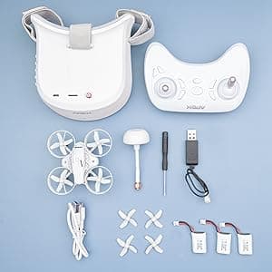 APEX FPV Drone Kit,FPV Goggles,First-person view drone,FPV Racing Drone for Beginners,Low-Latency 5.8G Transmission, Drop-Resistant,VR70-2.0