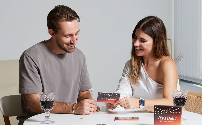 40 Fun and Romantic Scratch Off Date Night Ideas for Him, Her, Girlfriend, Boyfriend, Wife, Husband & Couples, for Men for Women