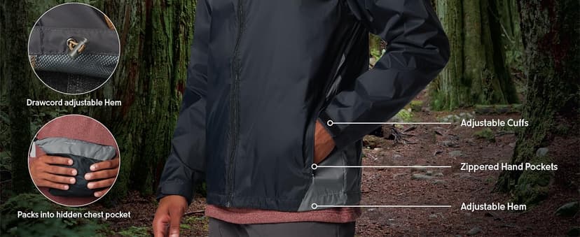 Columbia Men’s Glennaker Lake II Rain Jacket