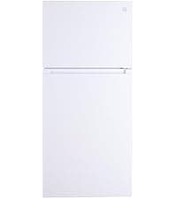 Kenmore 30" Top Mount Refrigerator with Freezer - Adjustable Shelving, Humidity-Controlled Crispers, LED Lighting, ENERGY STAR Certified, Garage Ready, 20.2 cu. ft. Capacity - White