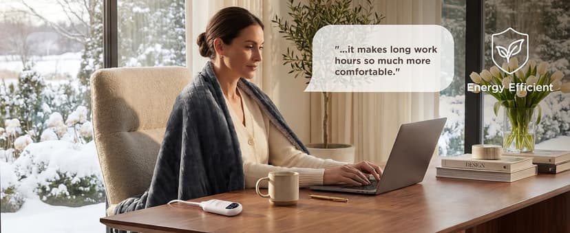 Bedsure Heated Blanket Throw Blanket - Fast Heating Electric Blanket, GentleSoft Flannel Heated Throw with 4 Time Settings, 6 Heating Settings, Warm Gifts for Grandma (50x60 inches, Grey)
