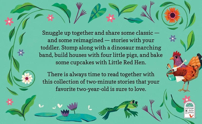 2-Minute Stories for 2-Year-Olds - Read-Aloud Treasury, Ages 2-5 164638640X