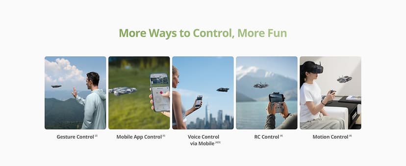 DJI Neo 2 (Drone Only), Lightweight & Foldable 4K Drone With Camera, Palm Takeoff & Landing, Gesture Control, ActiveTrack, Omnidirectional Obstacle Sensing