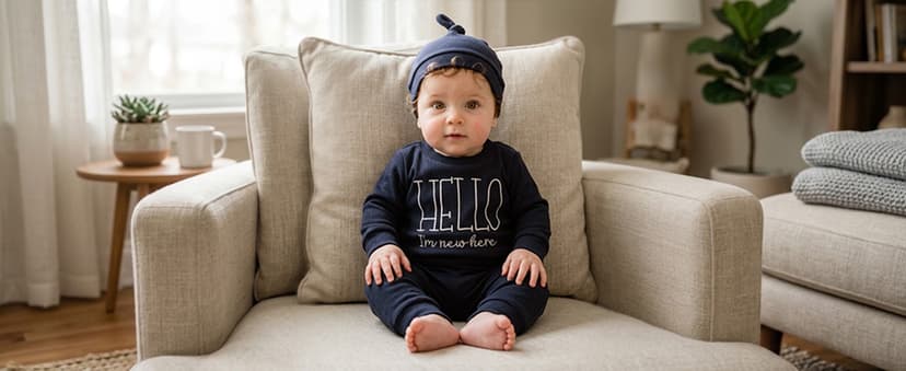 Hat Long Shirt Long Pants Outfits Set Newborn Set Baby Boys Girls New Baby Cotton Coming Home Clothes Outfits B0HBQGWX2J
