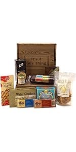 Gift Basket Village Soup Gift Basket – Dried Soup Mixes Variety, Instant Soup Packets, Crackers & Bowls, Soup Gift Baskets for Adults, Comfort Food Box for Cold & Warm Season - Medium