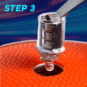 GlowCity Glow in The Dark Basketball - Sizes 5, 6, 7 Light Up Ball for Kids, Teens & Adults - Red Glow for Outdoor Games - Sports Birthday Gifts Ideas for Boys Ages 6 7 8 9 10 11 12 13 14