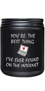 UDIKEFO Funny Gifts for Men, Gifts for Him, Christmas Gifts for Boyfriend Men, Anniversary Romantic Gifts for Him Boyfriend Husband,Candles Gifts for Men, Long Burning & Highly Scented