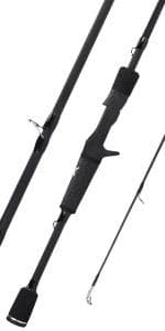 KastKing Compass Telescopic Fishing Rods and Combo, Sensitive Graphite Composite Blank, Easy to Travel, Packs to Just 17" in Length, Stainless Guides and Ceramic Rings, Combos w/ 4+1BB Spinning Reel