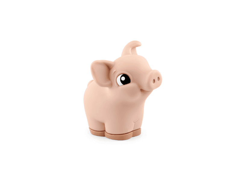 Toniebox 2 My First Farm Bundle for Kids 1+ with Soft and Squeezable Cow, Horse, and Pig - Sunset Red B0FJ2ZY48J