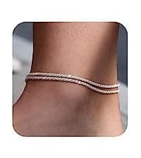 Freekiss Gold Pendant Necklace for Women, Dainty Diamond Necklaces for Women Simple 14K Gold Plated Paperclip Choker Necklaces Cute Minimalist Open Oval Necklaces Gold Jewelry for Women Gifts