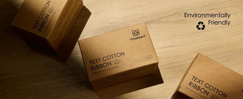 Vitalizart Merry Christmas Ribbon 5/8 Inch Natural Cotton Handmade Frayed Fringe Ribbons 15 Yd for Gift Wrapping Crafts Flower Wreath Garland Holiday Decorations Green Red White