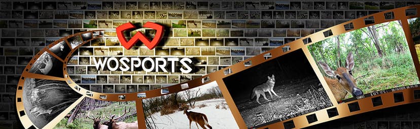 WOSPORTS Mini Trail Camera,24MP 1080P HD Game Camera Motion Activated with IR Night Vision Waterproof Video Deer Cam for Outdoor Wildlife Monitoring