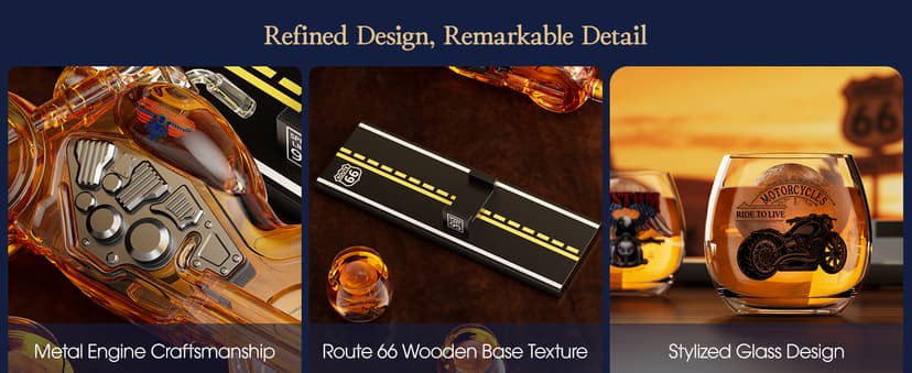 Titan LSO Whiskey Glasses and Stones in Unique Tactical Box Display | Bourbon Cocktail Cups, Coasters and Tongs | Gifts for Men | Glass Set