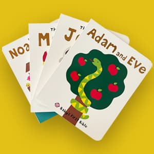 Baby's First Bible Boxed Set: The Story of Moses, The Story of Jesus, Noah's Ark, and Adam and Eve (Bible Stories)