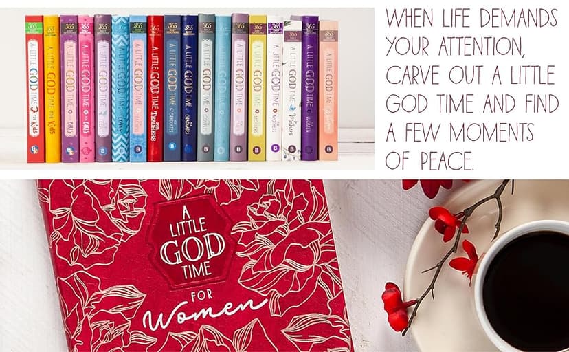 A Little God Time for Couples: 365 Daily Devotions (Hardcover) – Perfect Engagement, Wedding and Anniversary Gift for Couples