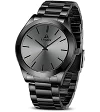 LN LENQIN Mens Watches Waterproof Stainless Steel Watch for Men Analog Quartz Fashion Business Designer Wristwatch