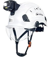 Construction Safety Helmet ABS Hard Hat Adjustable Ventilation System Hardhats Industrial Work Head Protection for Men Certified ANSI/ISEA Z89.1