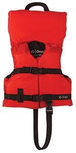 Onyx Infant & Child Life Jacket – USCG Approved General Purpose Vest for Boating, Water Sports & Safety – Fits Infants/Children Under 50lbs