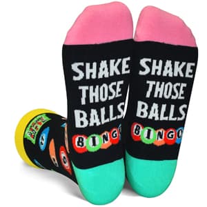 GOLIN Women Funny Crew Socks, Novelty Casual Socks Holiday Gifts Giving B0D1MQ2K3M