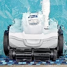 Polaris Quattro P40 Pressure Side Pool Cleaner for All In-Ground Pool Surfaces, Large-Capacity Dual Filtration Canister, 31' Hose & Transparent Lid to View Debris
