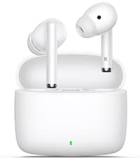 Wireless Earbuds for iPhone 17 Air 16 15 Pro Max Plus 14 13, 5.3 Bluetooth Headphones Noise isolating Ear Buds with Mic Touch Cordless Earbud for Samsung Galaxy S25 Ultra S24 S23 Fe S22 A35 Pixel 10 9