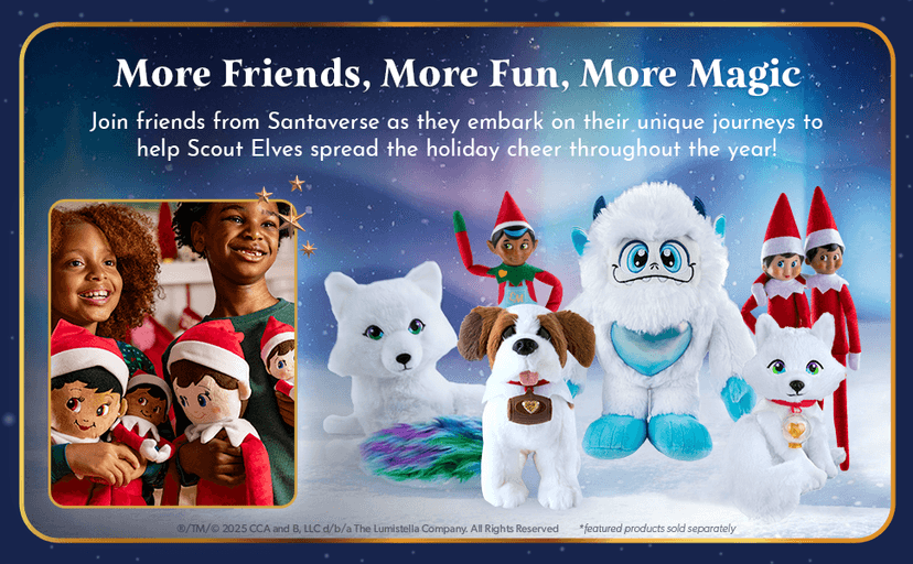 The Elf on the Shelf: A Christmas Tradition - Boy Scout Elf with Blue Eyes - Includes Artfully Illustrated Storybook, Keepsake Box and Official Adoption Certificate