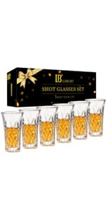 Tequila Shot Board Shot Glasses Serving Tray with Salt Rim Funny Shot Glasses Holder,Tequila Gifts for Housewarming,Liquor, Parties,Bar,Restaurant