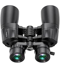 10-30x50 Zoom Binoculars for Adults, High Powered Military Binoculars for Bird Watching Traveling Hunting Concerts with Large View,BAK4,FMC Lens,Clear Low Light Vision at Night
