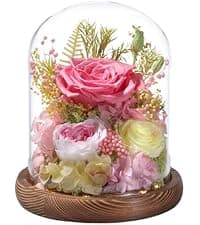 lovenfold Flowers for Delivery,Preserved Flowers Bouquets,Purple Rose Bouquets That Last 1-3 Years,Birthday Flowers Gifts for Women Mom Grandma Wife Friends