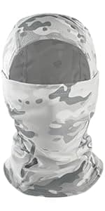 Ligart 4 Pieces Balaclava Mask Sun Protection Hood Face Cover Full Head Mask for Men and Women for Hunting Fishing Skiing