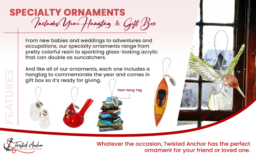 Llama Christmas Ornaments 2025, Felt Christmas Ornaments, Lama Gifts for Women, Fair Trade, Hand Made in Nepal - Comes in a Gift Bag