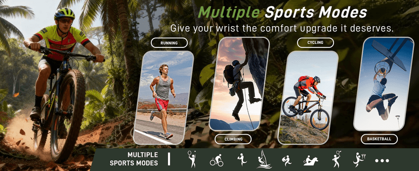 CakCity Digital Watch Military Watches for Men Black Tactical Sports Waterproof Men's Women's Wrist Watch with LED Backlight Nylon Band Stopwatch,Green