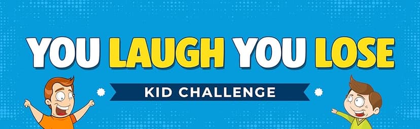 BRAVEBUG You Laugh You Lose Game - Funny Charades Kids Games - Board Games for Kids & Teens - Try Not to Laugh Challenge - Sleepover Party Supplies for Girls, Birthday Game for Family, Kids & Girls