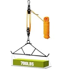 HUNTSEN Hunting Blind 270 Degree See Through Ground Blind - 2-3 & 3-4 Person Pop Up Deer Blind for Hunting with Carrying Bag - 300D Reinforced Portable Durable Blind for Turkey and Deer