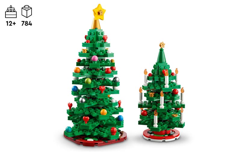 LEGO Christmas Tree - Building Toys for Kids, Boys & Girls, Ages 12+ - Mini Christmas Tree Decorations for Tabletop & Home - Gifts for Boys & Girls - 40573