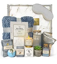 Gift Baskets for Women,11PC Care Package with Moon Lamp,Grief,Get Well Soon After Surgery,Birthday,Think of You,Thank You,Sympathy