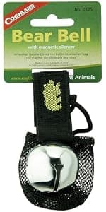 Coghlan's Magnetic Bear Bell with Silencer - Hiking Safety Gear for Wildlife Alert B000E3FNAA