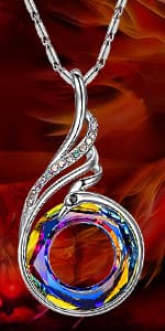 Kate Lynn "Rise From the Ashes" Phoenix Bracelet Made with Crystals from Austria, Adjustable Bangle Bracelet for Women 7"+2", Packaged with Jewelry Box, Birthday Gift for Women, Symbol of Luck and Renewal