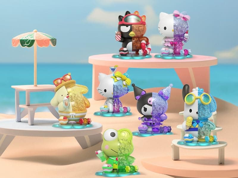 Mighty Jaxx Kandy x Sanrio Sea Breeze Summer Edition | Blind Box Collectible Figurines | One Pack - Contains One Random Figure B0D9YGGTPK
