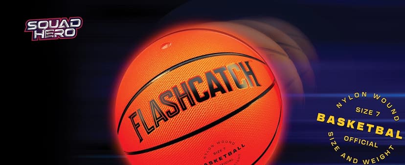Light Up Basketball - Glow in The Dark - Sports Gear Accessories Gifts for Boys 8-15+ Year Old - Kids Teens Gift Birthday Ideas - Teen Boy Toys Ages 8 9 10 11 12 13 14 15 Outdoor Teenager