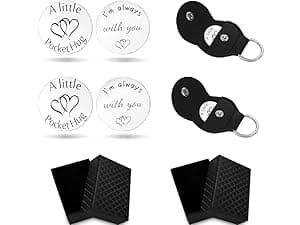 Yiflin Unique Gifts for Women,Men,Friend,Family - Birthday, Christmas, Valentine's Day Gifts - Pocket Hug Token with Keychain
